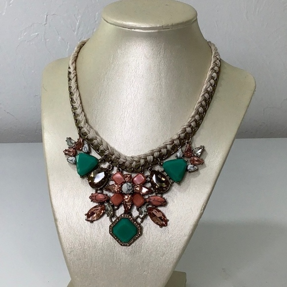 Chloe + Isabel Multi Color Stones And Crystals Ro… - image 1